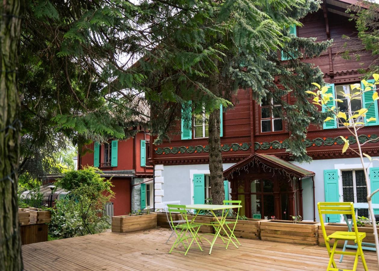 Le Chalet D'Ouchy Лозанна Экстерьер фото
