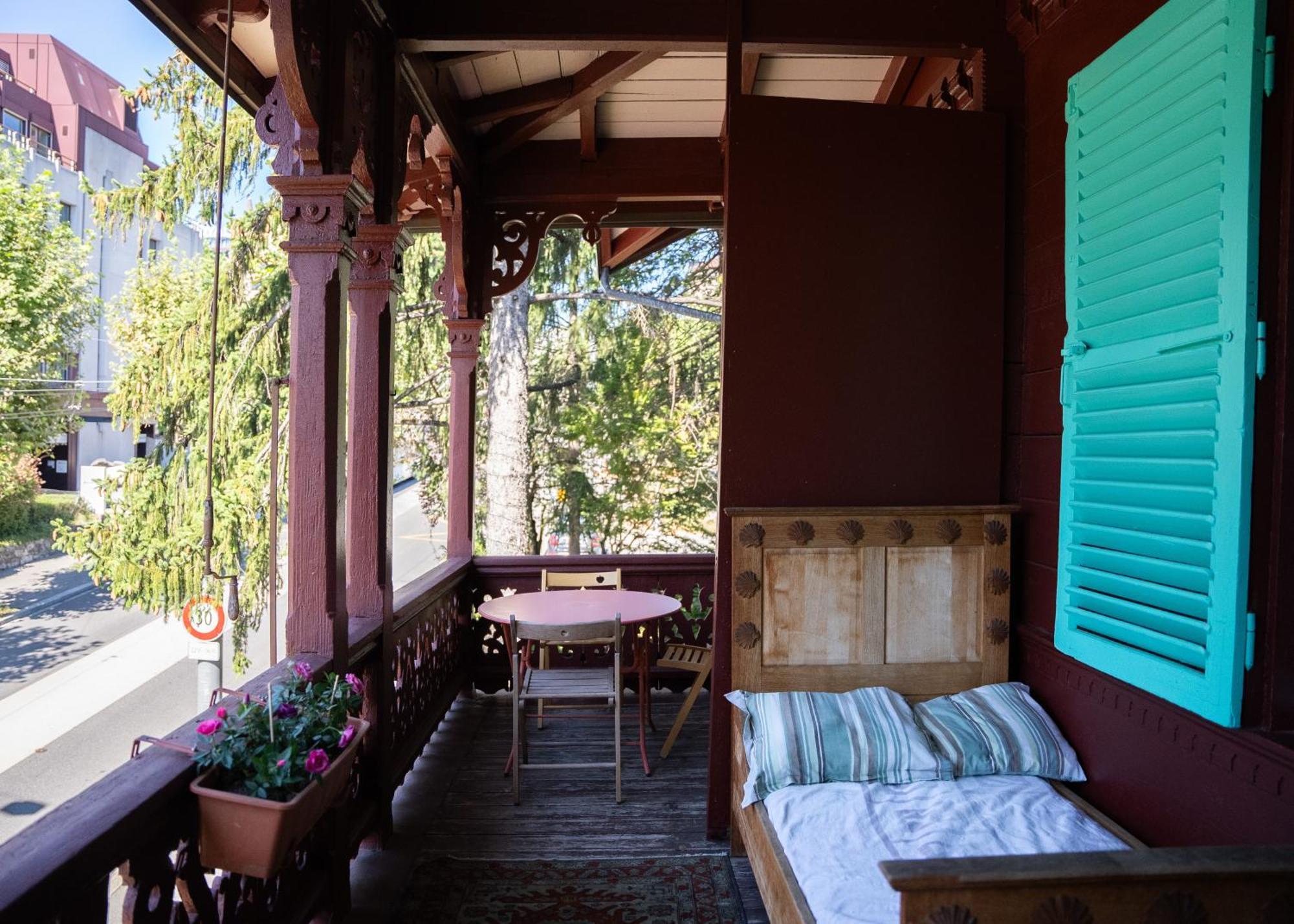 Le Chalet D'Ouchy Лозанна Экстерьер фото